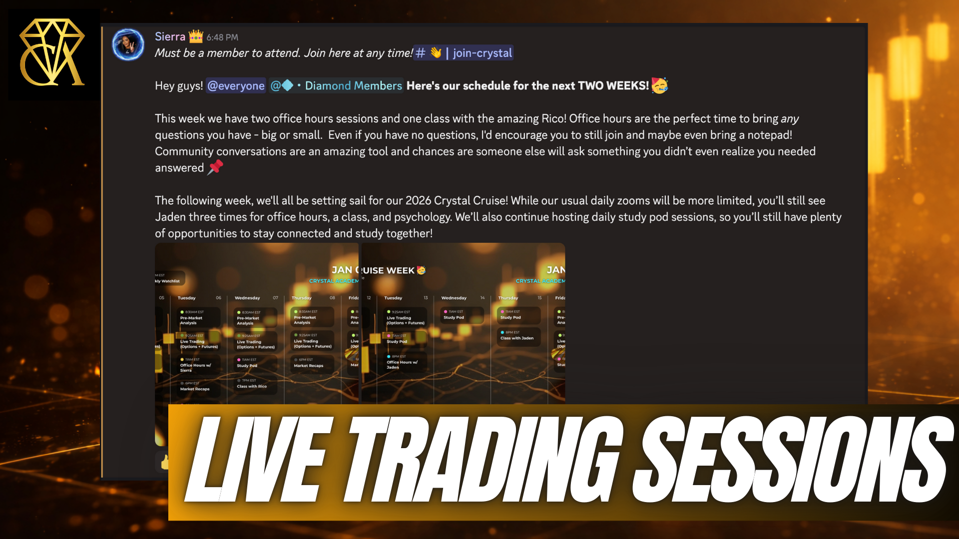 Recorded/Live Classes - Crystal Academy Trades